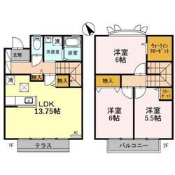 城東ペイサージュの物件間取画像